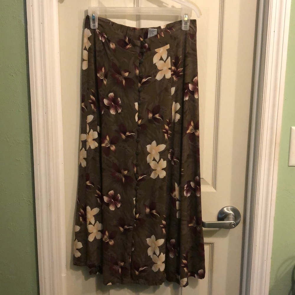 Floral skirt